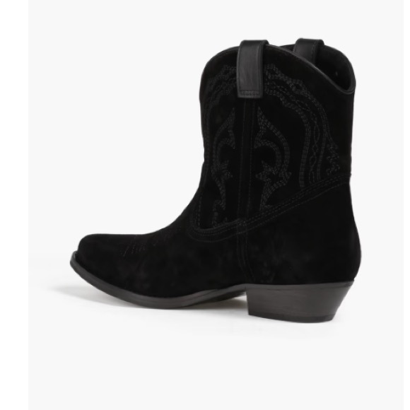 BA&SH Colt Suede Ankle Boots - Picture 6 of 6